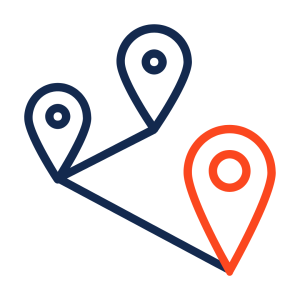 Route plan icons