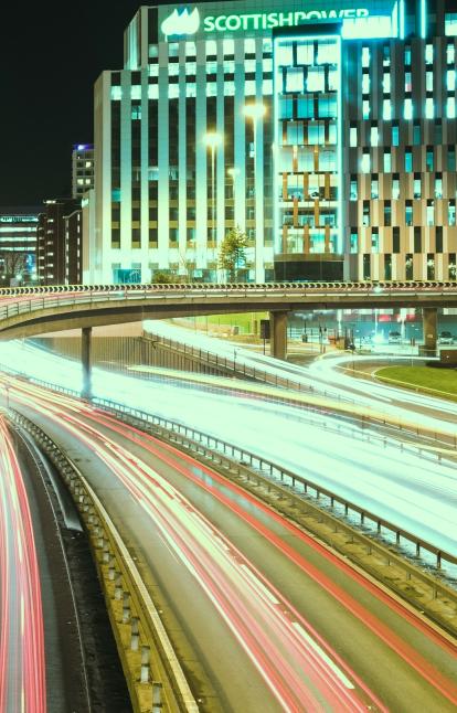 City roadscape