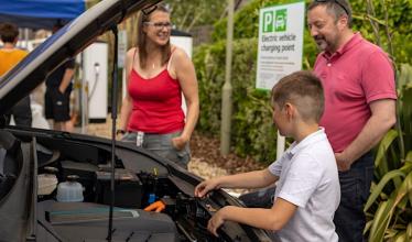 Family charging EV